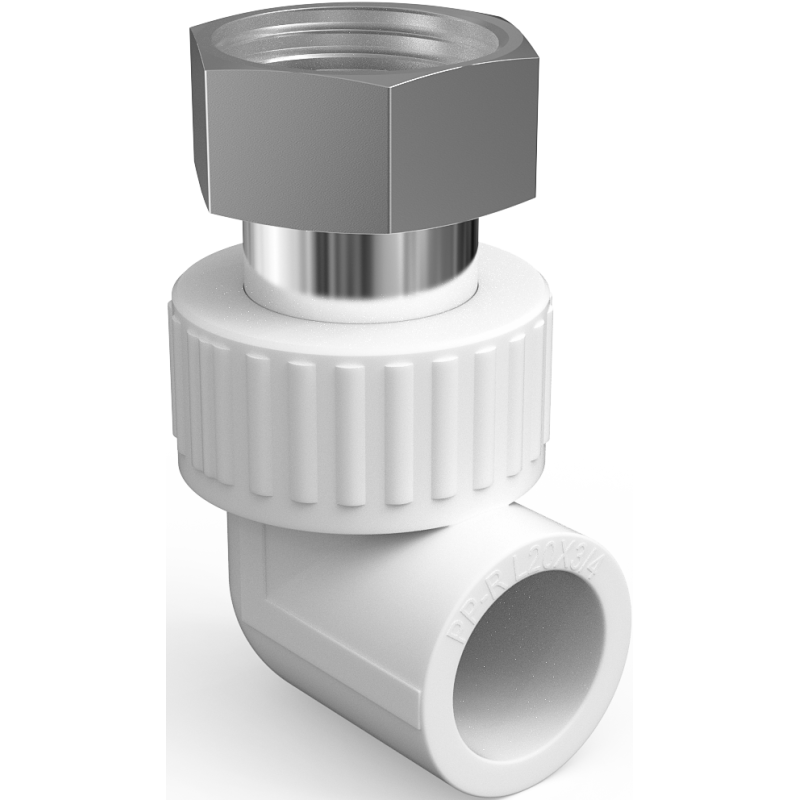 Mexen PPR koleno s půlšroubením svařované do trubek PPR 25 x 1/2 GW - W97353-2512F-00