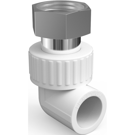 Mexen PPR koleno s půlšroubením svařované do trubek PPR 25 x 1/2 GW - W97353-2512F-00