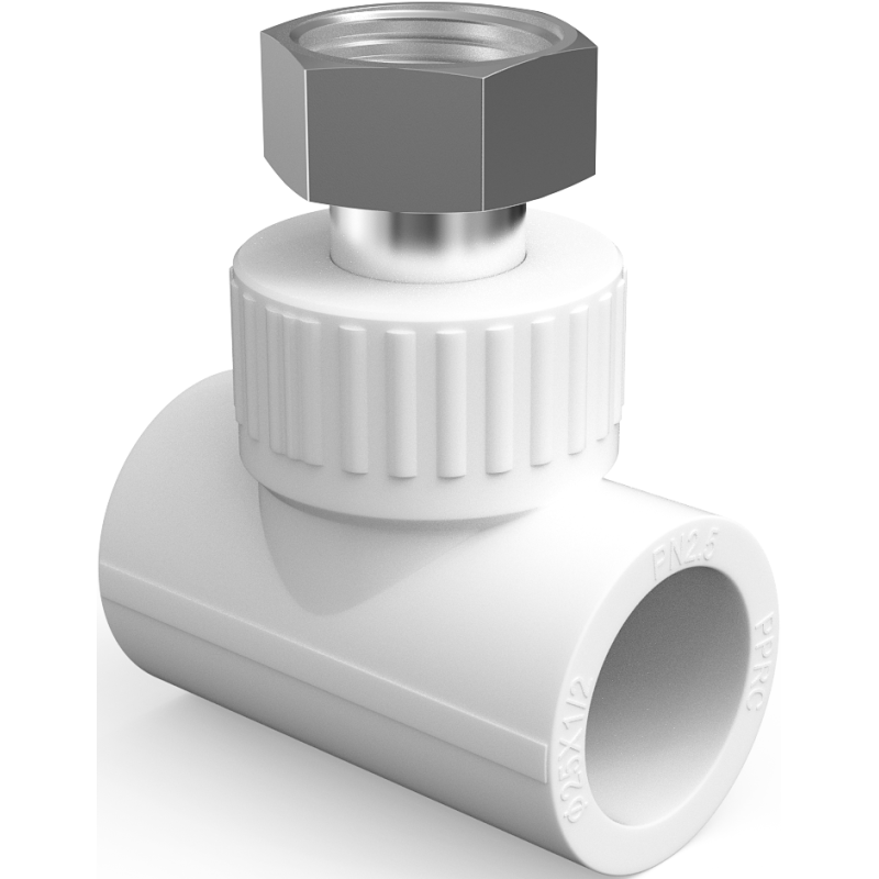 Mexen PPR troják s půlšroubením svařovaný pro trubky PPR 20 x 1/2 GW x 20 - W97347-2012F20-00