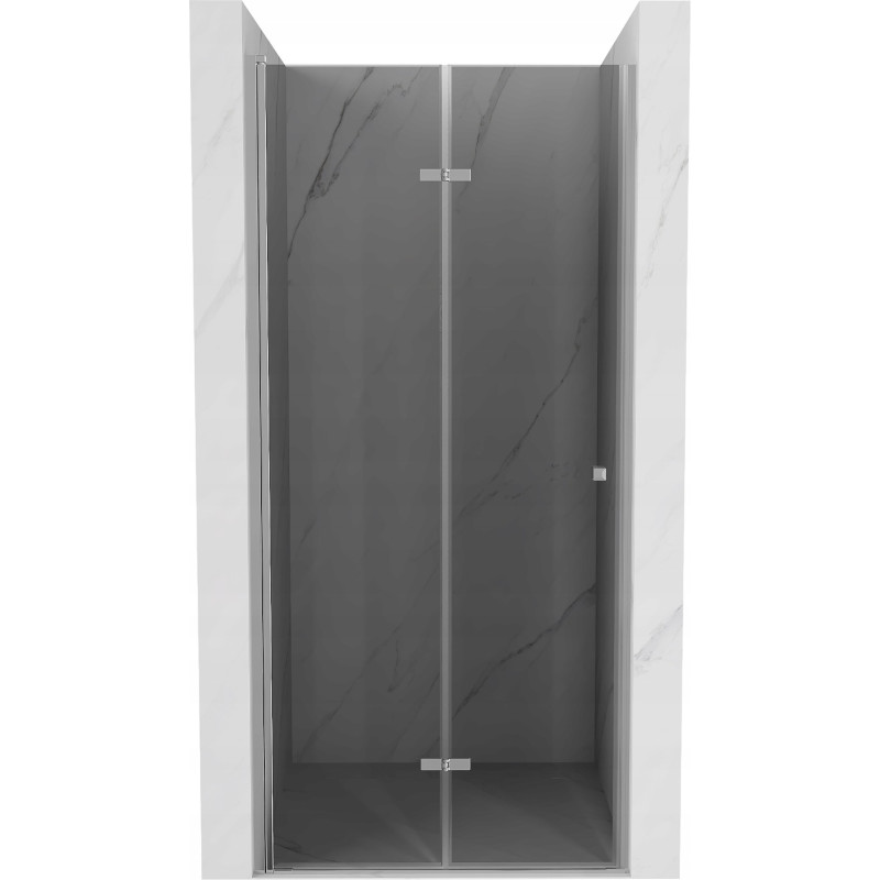 Mexen Lima skládací sprchové dveře 90 cm, grafit, chrom - 856-090-000-01-40
