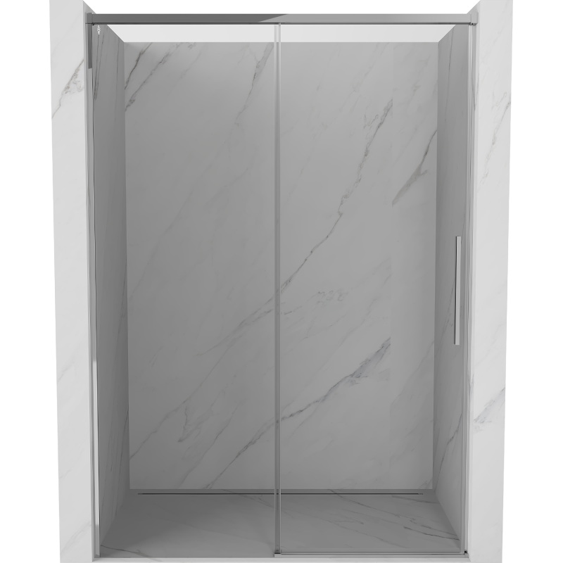 Mexen Rox posuvné sprchové dveře 140 cm, transparentní, chrom - 8C2-140-000-01-00