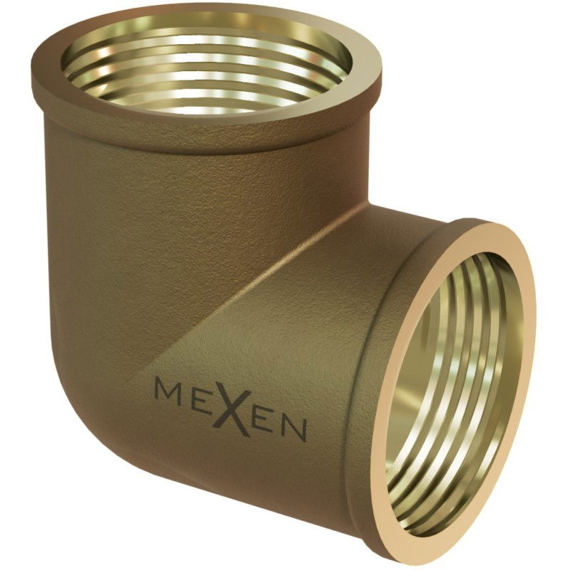 Mexen BRASS mosaz koleno 1 GW x 1 GW - W97402-1010