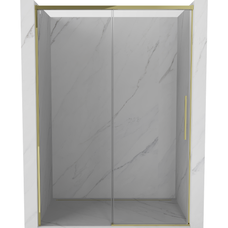 Mexen Rox posuvné sprchové dveře 160 cm, transparentní, zlaté - 8C2-160-000-50-00