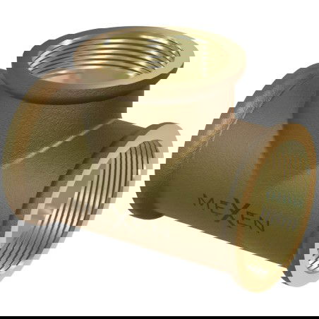 Mexen BRASS mosazný trojúhelník 6/4 GW x 6/4 GW x 6/4 GW - W97403-646464