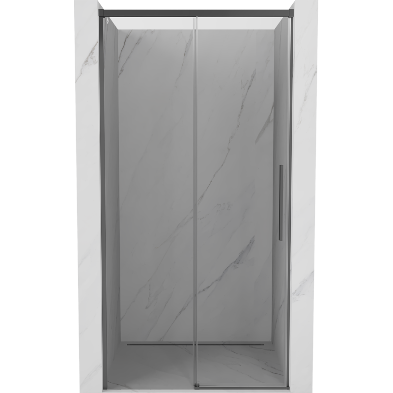 Mexen Rox posuvné sprchové dveře 105 cm, transparentní, gun metal - 8C2-105-000-95-00