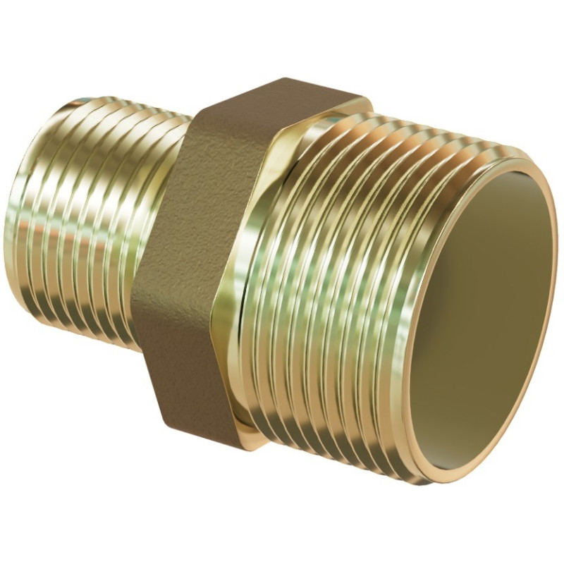 Mexen BRASS mosazný redukční nipl 6/4 GZ x 1 GZ - W97405-6410