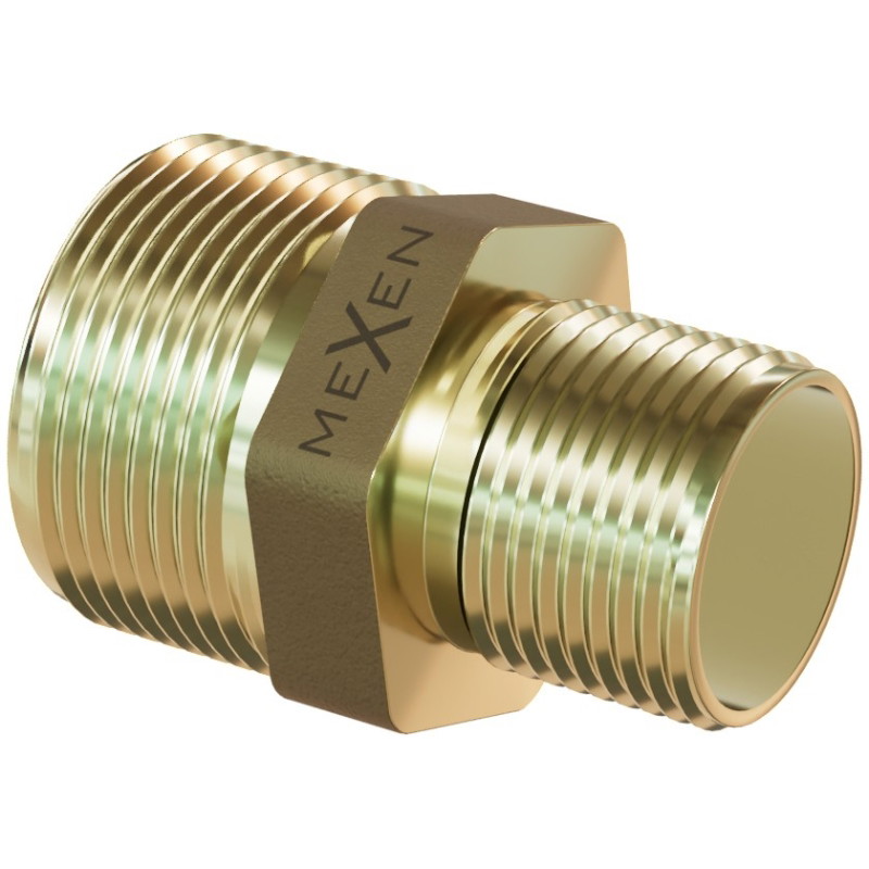 Mexen BRASS mosazný redukční nipl 6/4 GZ x 1 GZ - W97405-6410