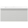 Mexen Orio koupelnová skříňka 50 cm s umyvadlem Otis, 1 zásuvka, šedá matná/bílá matná - 91A10-05023-1-BF62-W18M01