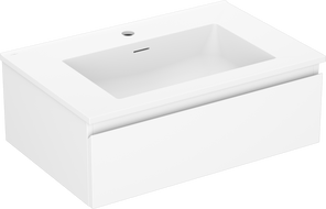 Mexen Orio koupelnová skříňka 70 cm s umyvadlem Otis, 1 zásuvka, bílá matná - 91A10-07023-1-BF01-W18M01