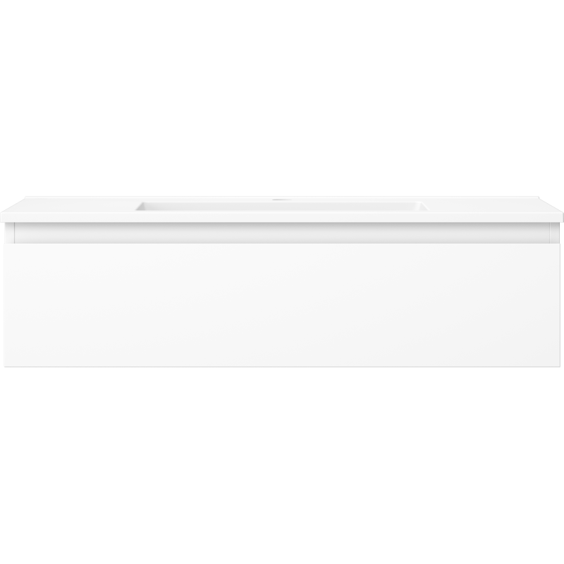 Mexen Orio koupelnová skříňka 90 cm s umyvadlem Otis, 1 zásuvka, bílá matná - 91A10-09023-1-BF01-W18M01