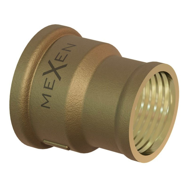 Mexen BRASS redukční mosazná mufna 6/4 GW x 5/4 GW - W97406-6454