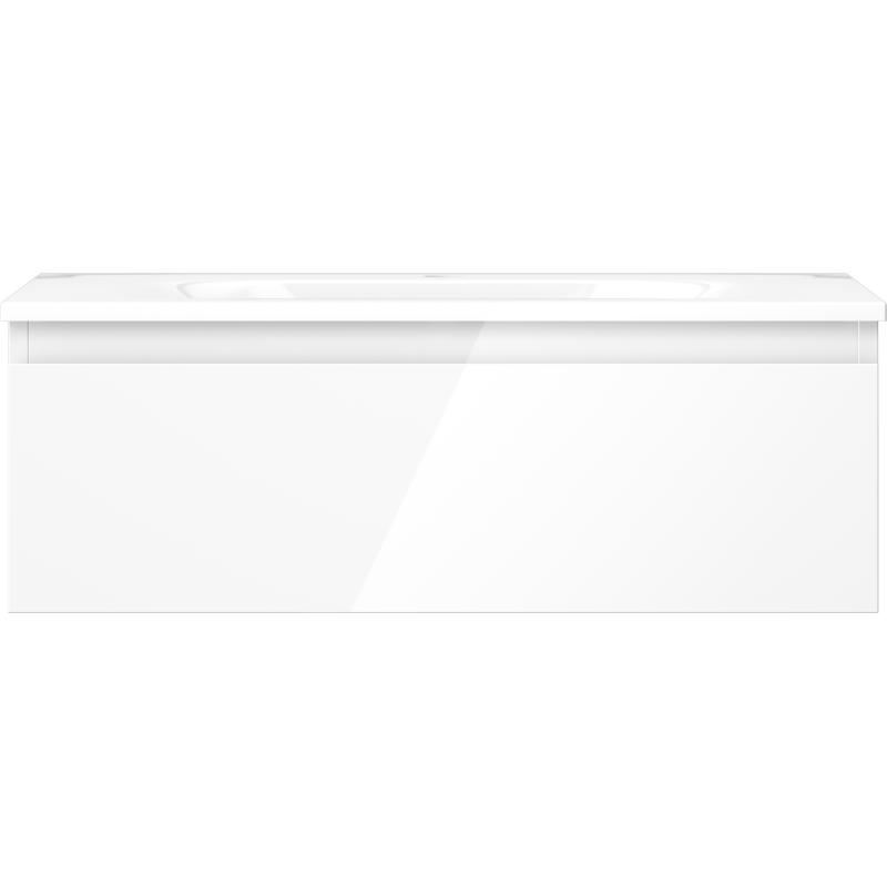 Mexen Orio koupelnová skříňka 70 cm s umyvadlem Vela, 1 zásuvka, bílý lesk - 91A10-07023-1-BF00-W23M00