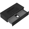 Mexen Orio koupelnová skříňka 100 cm s umyvadlem Vela, 1 zásuvka, černá mat - 91A10-10023-1-BF71-W23M71