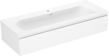 Mexen Orio koupelnová skříňka 120 cm s umyvadlem Vela, 1 zásuvka, bílá mat - 91A10-12023-1-BF01-W23M01