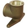 Mexen BRASS mosazný koleno, nástěnné s úchytem 1/2 GW x 1/2 GW - W97408-1212