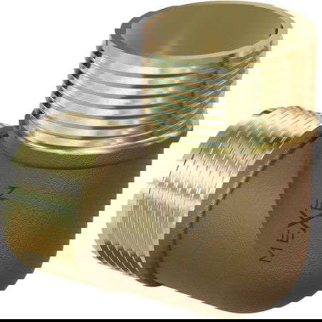 Mexen BRASS mosazný koleno 1/2 GZ x 1/2 GZ - W97409-1212