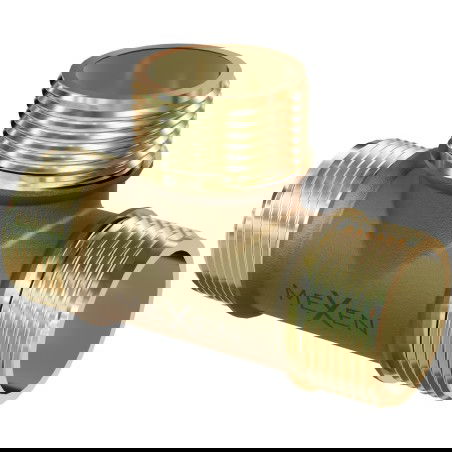 Mexen BRASS mosazný T-kus 1/2 GZ x 1/2 GZ x 1/2 GZ - W97411-121212