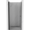 Mexen Pretoria sprchové dveře otočné 80 cm, transparentní, černé - 852-080-000-70-00