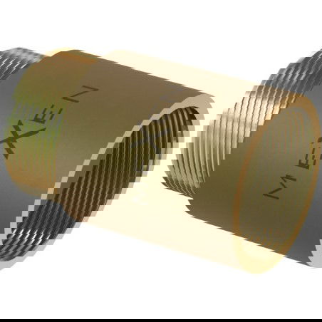 Mexen BRASS kulatá redukční mosazná prodlužka 1/2 GW x 3/8 GZ, 10 mm - W97416-1238-10