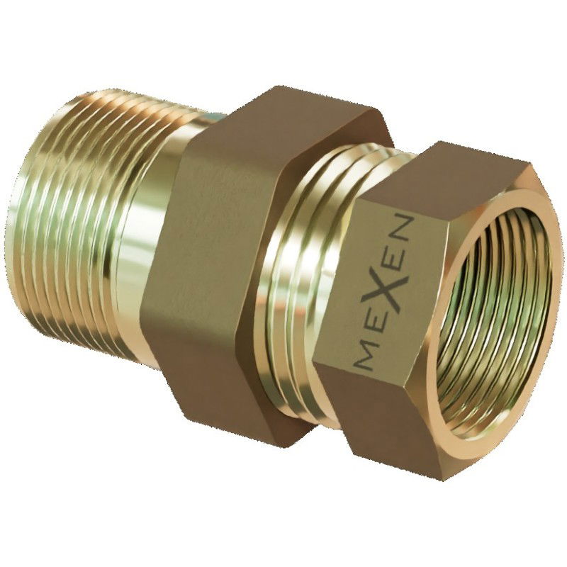 Mexen BRASS mosazná přímá šroubenka 5/4 GZ x 5/4 GW - W97417-5454