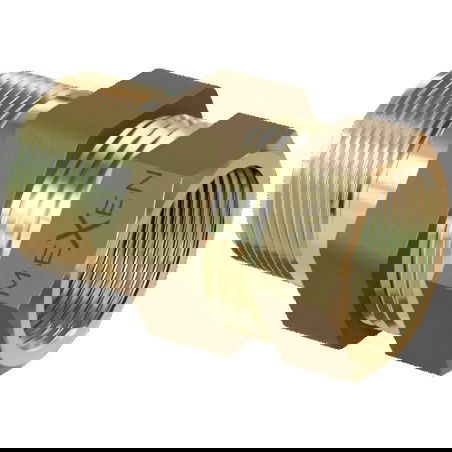 Mexen BRASS mosazná přímá spojka 2 GZ x 2 GW - W97417-2020