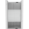Mexen Apia posuvné sprchové dveře 135 cm, pruhy, chrom - 845-135-000-01-20