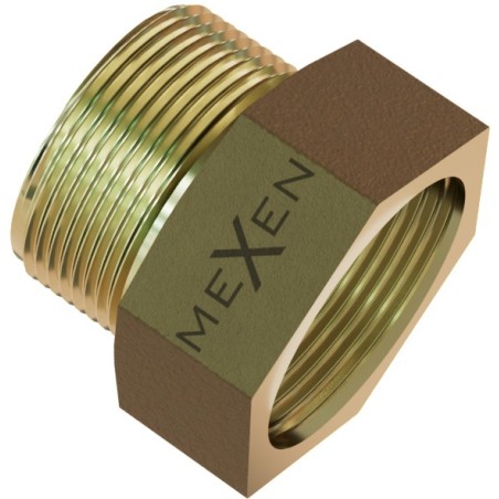 Mexen BRASS redukce šroubovací matice mosazná 2 VR x 6/4 VZ - W97419-2064