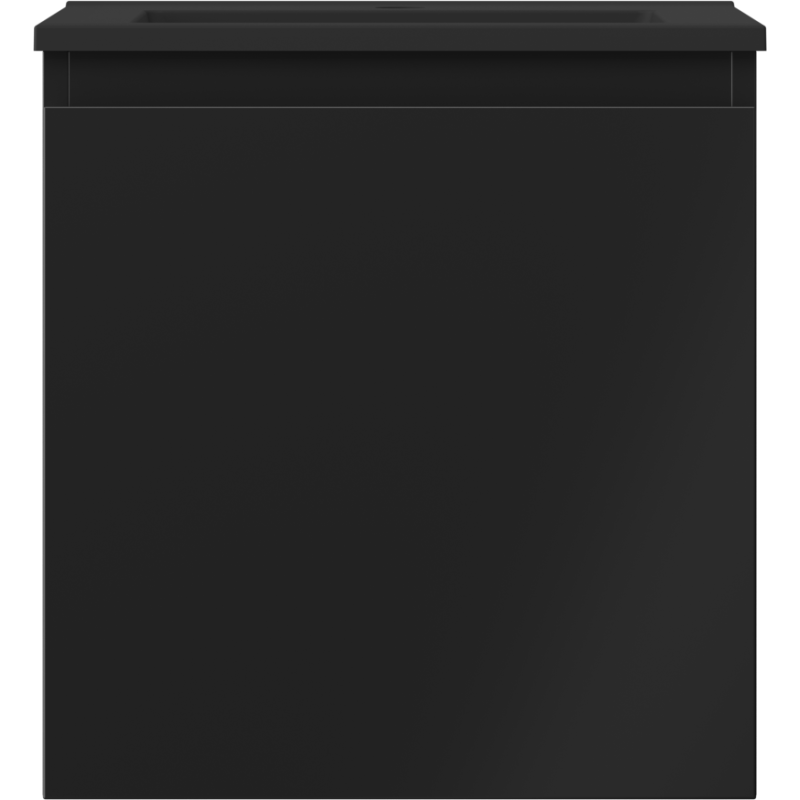 Mexen Orio koupelnová skříňka 45 cm s umyvadlem Otis, 1 zásuvka, černý mat - 91A10-04547-1-BF71-W18M71