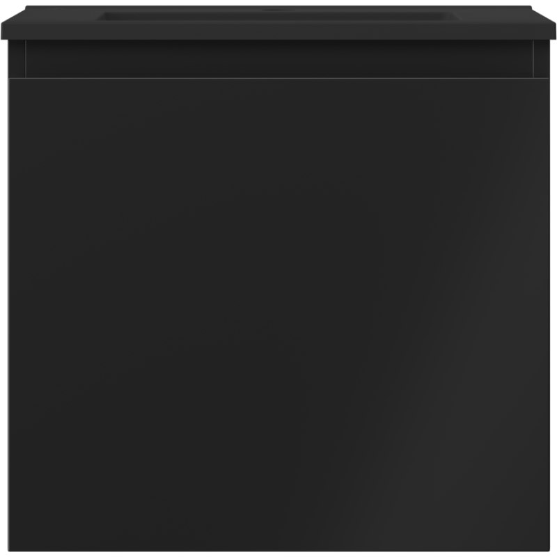 Mexen Orio koupelnová skříňka 50 cm s umyvadlem Otis, 1 zásuvka, černá mat - 91A10-05047-1-BF71-W18M71