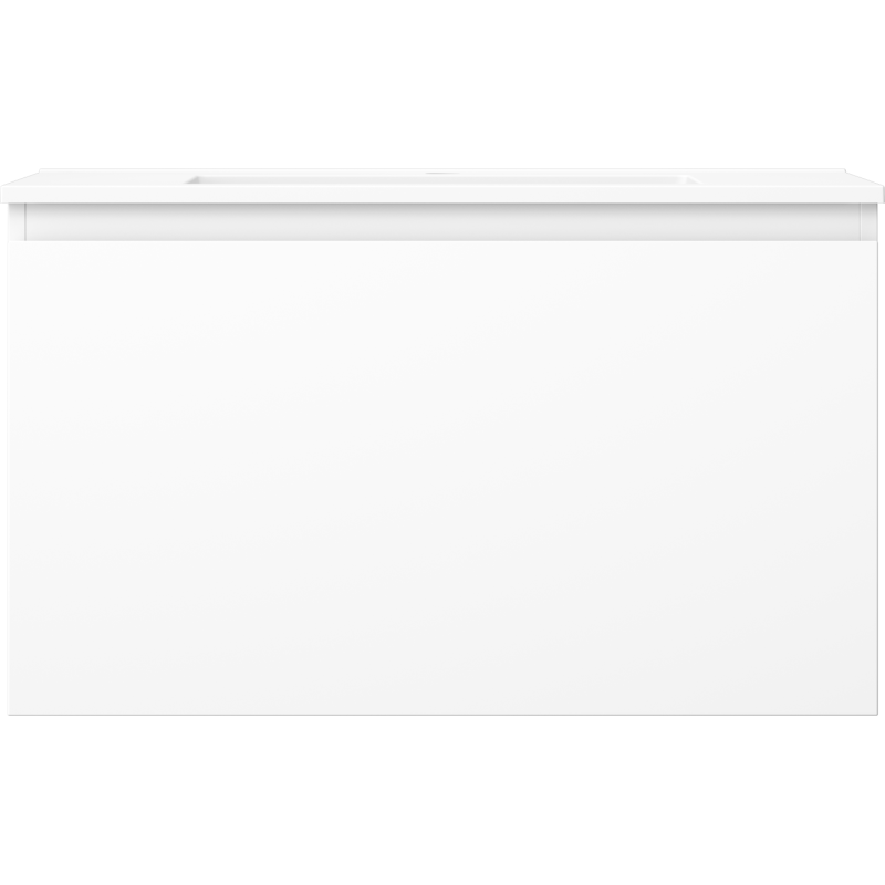 Mexen Orio koupelnová skříňka 80 cm s umyvadlem Otis, 1 zásuvka, bílá matná - 91A10-08047-1-BF01-W18M01