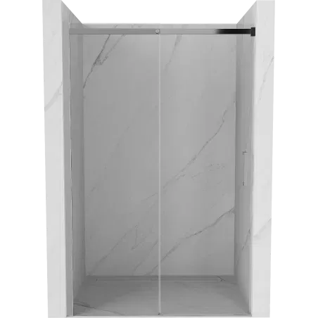 Mexen Omega sprchové dveře posuvné 140 cm, transparentní, chrom - 825-140-000-01-00