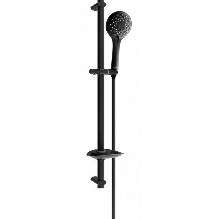 Mexen DB74 posuvná sprchová sada, černá - 785744584-70
