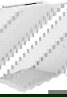 Mexen Omega-3S sprchový kout 3-stěnný, posuvný 100 x 100 cm, transparentní, chrom - 825-100-100-01-00-3S