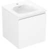 Mexen Orio koupelnová skříňka 45 cm s umyvadlem Vela, 1 zásuvka, bílá mat - 91A10-04547-1-BF01-W23M01