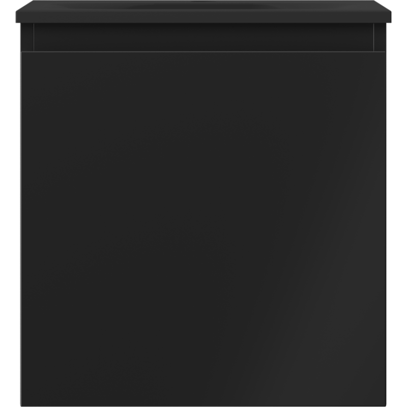 Mexen Orio koupelnová skříňka 45 cm s umyvadlem Vela, 1 zásuvka, černá matná - 91A10-04547-1-BF71-W23M71