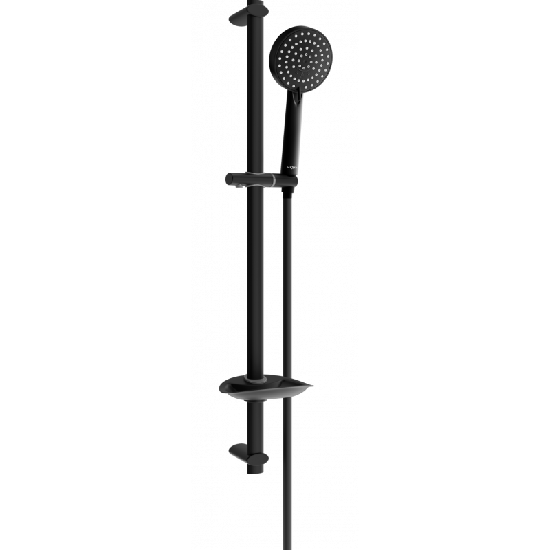 Mexen DB75 posuvná sprchová souprava, černá - 785754584-70