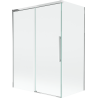 Mexen Rox vanová zástěna 2-křídlová posuvná 120 + 70 x 150 cm, průhledná, chrom - 8C9-120-070-01-00