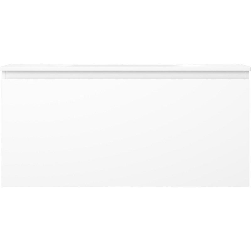 Mexen Orio koupelnová skříňka 100 cm s umyvadlem Vela, 1 zásuvka, bílá matná - 91A10-10047-1-BF01-W23M01