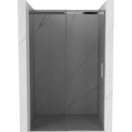 Mexen Omega rozsouvací sprchové dveře 110 cm, Grafitově černá, Chromovaná - 825-110-000-01-40