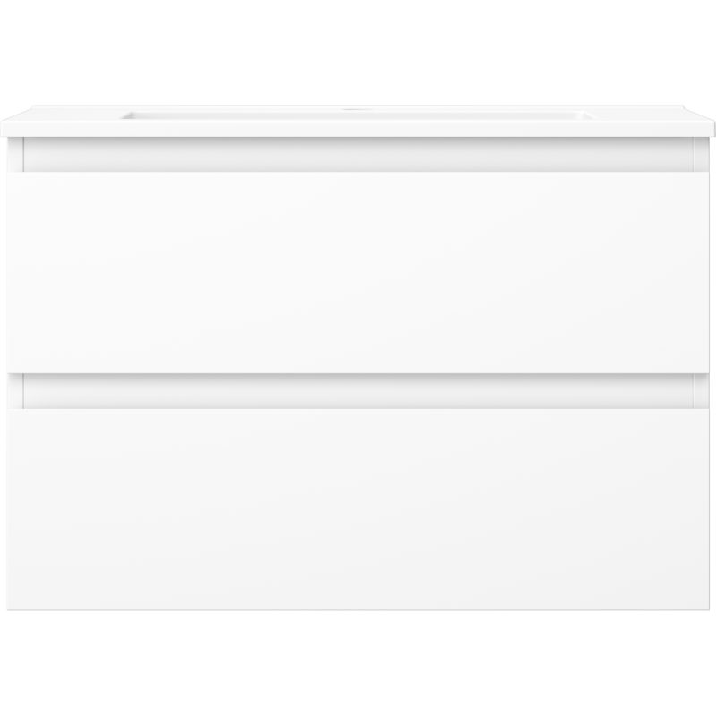 Mexen Orio koupelnová skříňka 70 cm s umyvadlem Otis, 2 zásuvky, bílá matná - 91A10-07047-2-BFF01-W18M01