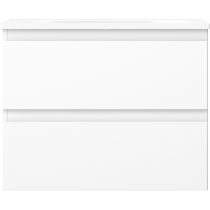 Mexen Orio koupelnová skříňka 60 cm s umyvadlem Vela, 2 zásuvky, bílá mat - 91A10-06047-2-BFF01-W23M01