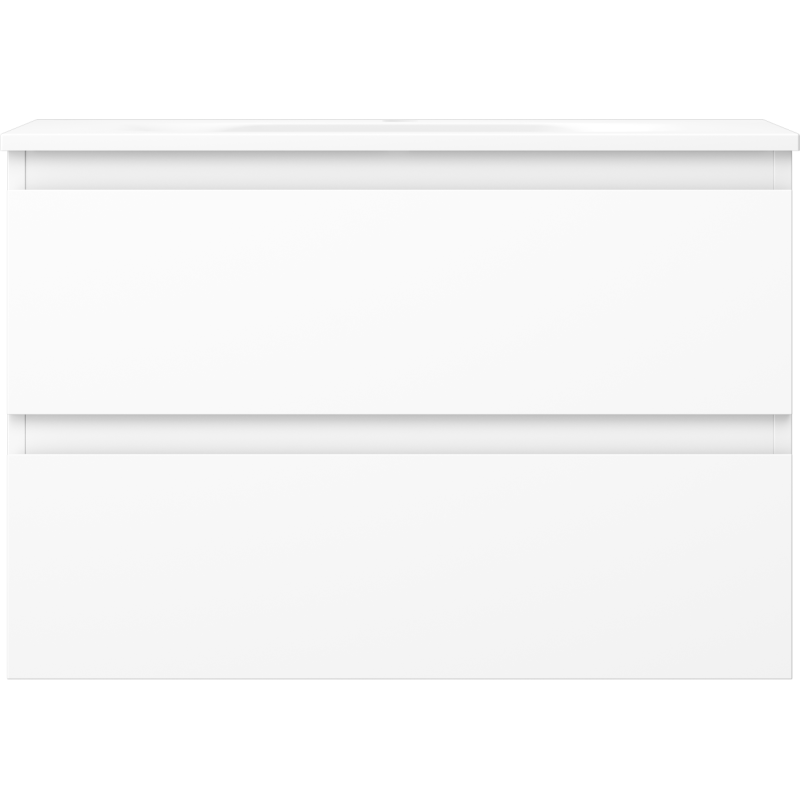 Mexen Orio koupelnová skříňka 70 cm s umyvadlem Vela, 2 zásuvky, bílý mat - 91A10-07047-2-BFF01-W23M01