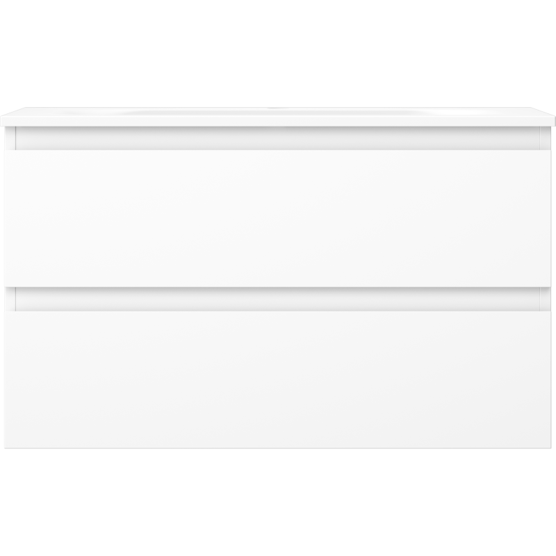 Mexen Orio koupelnová skříňka 80 cm s umyvadlem Vela, 2 zásuvky, bílý mat - 91A10-08047-2-BFF01-W23M01