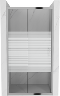 Mexen Apia posuvné sprchové dveře 130 cm, pruhy, chrom - 845-130-000-01-20