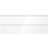 Mexen Orio koupelnová skříňka 120 cm s umyvadlem Vela, 2 zásuvky, bílý lesk - 91A10-12047-2-BFF00-W23M00