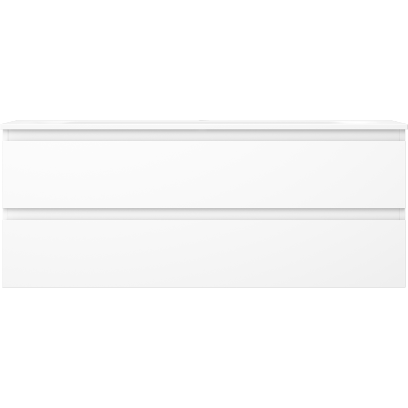 Mexen Orio koupelnová skříňka 120 cm s umyvadlem Vela, 2 zásuvky, bílá mat - 91A10-12047-2-BFF01-W23M01