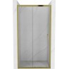 Mexen Apia rozsouvací sprchové dveře 130 cm, Průhledné, Zlatá - 845-130-000-50-00