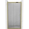 Mexen Apia posuvné sprchové dveře 145 cm, průhledné, zlaté - 845-145-000-50-00