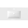 Mexen Otis umyvadlo zapuštěné do desky 101 x 46,5 cm, bílý lesk - 25181000