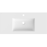Mexen Otis umyvadlo zapuštěné do desky 101 x 46,5 cm, bílá mat - 25181001